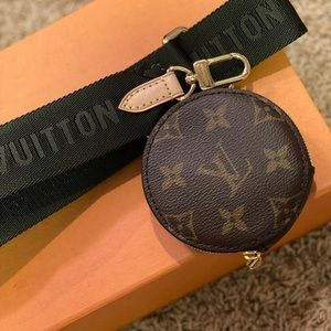 LOUIS VUITTON BANDOULIERE STRAP - GREEN/KHAKI